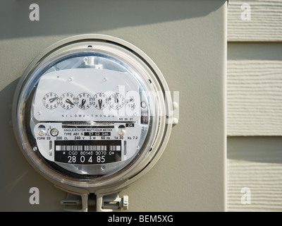 Stromzähler Stockfoto