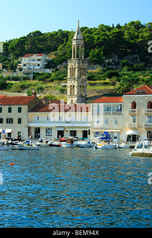 St. Marko Kirche in der Stadt Hvar, Kroatien Stockfoto