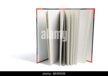 Hard Cover Notizbuch Stockfoto