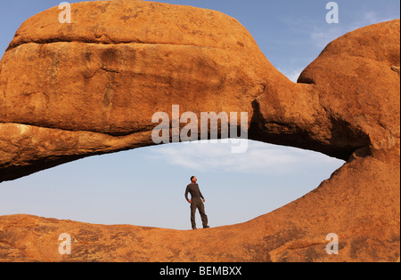 Arch im Arches-Nationalpark, Utah Stockfoto