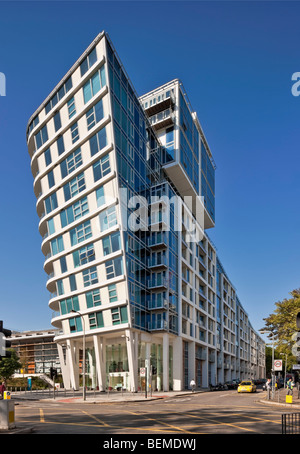 Die Visage Apartments und Penthouse in Swiss Cottage, London, UK. Stockfoto