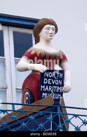 Nord-Devon Schifffahrtsmuseum Appledore Nord-Devon England UK Stockfoto