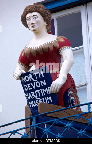 Nord-Devon Schifffahrtsmuseum Appledore Nord-Devon England UK Stockfoto