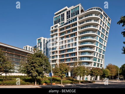 Die Visage Apartments und Penthouse in Swiss Cottage, London, UK. Stockfoto