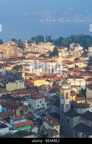 Locarno, Lago Maggiore, Tessin, Schweiz Stockfoto