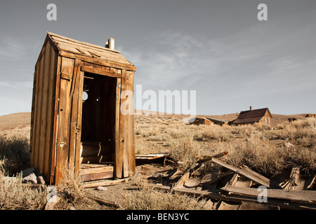 Verlassenen Nebengebäude in der Geisterstadt Bodie, Kalifornien Stockfoto