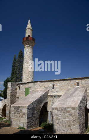 Klein 11. Jahrhundert touzla Moschee in Larnaca Zypern umgebauten mittelalterlichen Kirche Stockfoto