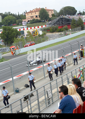Circuit de Catalunya Barcelona Grand Prix 2009 Stockfoto