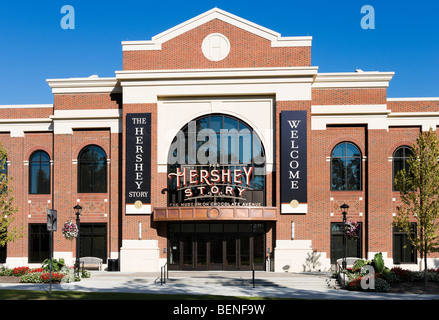 Das Hershey-Story-Museum auf Schokolade Avenue, Hershey, Pennsylvania, USA Stockfoto