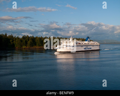 BC Ferries, Fähre von Tsawwassen, BC nach Sydney, British Columbia, Kanada Stockfoto