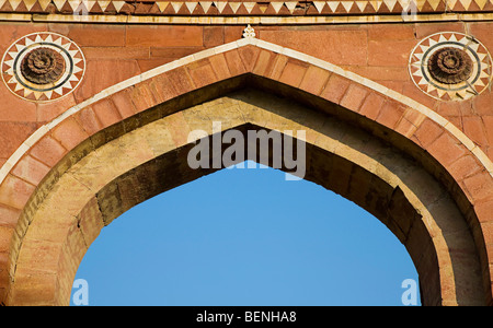 Sher Shah Suri Tor bestätigt einen herrlichen Tor erbaut von Großmogul Sher Shah Suri, die Elemente der Indo-islamischen Stockfoto