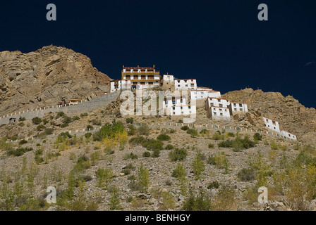 Schlüssel Kloster Spiti Valley Himachal Pradesh, Indien Stockfoto