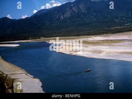 Ruhigen Siang Arunachal Pradesh, Indien Stockfoto