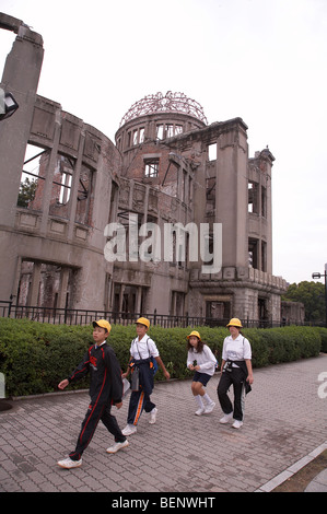 JAPAN atomische Kuppel, wo die Atombombe explodierte, Hiroshima. Foto: Sean Spraqgue 2008 Stockfoto