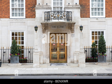 DIE LONDONER KLINIK, DEVONSHIRE PLACE, LONDON. Stockfoto