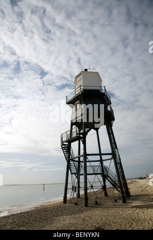 Die führenden Köpfe, viktorianischen Leuchtturm Struktur Dovercourt, Harwich, Essex, England Stockfoto