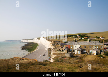 "Birling Gap" in Ost-Sussex, England, UK. Stockfoto