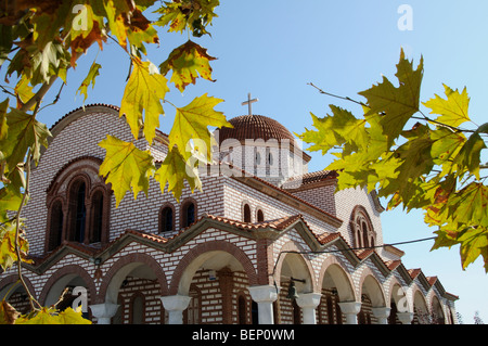 St. Mamas Kapelle Agios Mamas Chalkidiki Nordgriechenland berühmt für einen Trade fair & festival Stockfoto