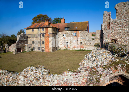 Leiston Abbey Ruinen, Suffolk, England Stockfoto