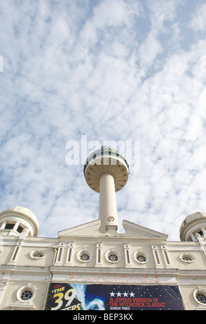 Das Stadtzentrum von Liverpool Radio City Tower und Playhouse Theatre Stockfoto