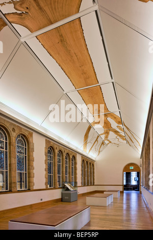 Innere des Natural History Museum in London. Stockfoto