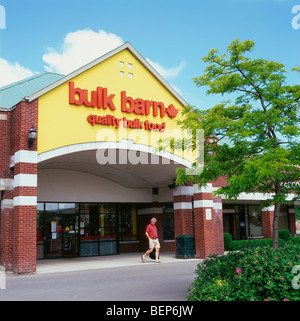 Bulk-Scheune Lebensmittel Supermarkt Schaufenster Fort Erie Ontario Kanada KATHY DEWITT Stockfoto