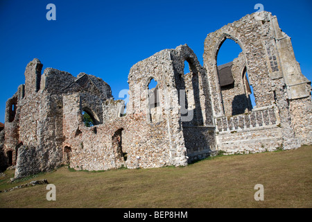 Leiston Abbey Ruinen, Suffolk, England Stockfoto