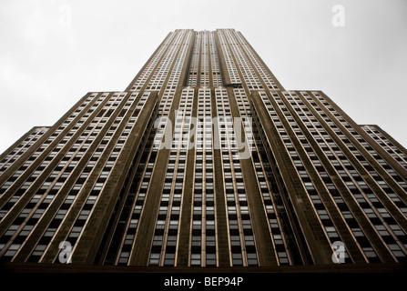 Blick auf das Empire State Building in "New York City, New York." Stockfoto