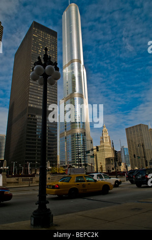 Trump Tower Chicago Illinois Stockfoto