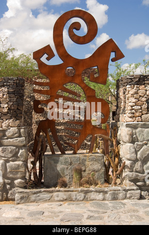 Pachamama Museum Stadt der Inkas einheimischen Gottheiten aus der Calchaqui Valley-Argentinien Stockfoto