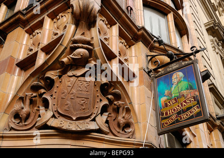 Herr Thomas Chop House Pub, Manchester, England, UK Stockfoto