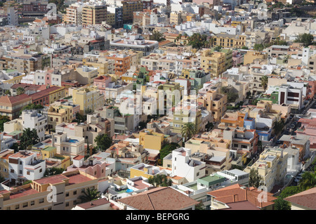 Luftaufnahme von Santa Cruz De Tenerife, Spanien Stockfoto