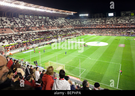 Blick auf Sanchez Pizjuan Stadion, Zugehörigkeit zu FC Sevilla (Sevilla, Spanien) Stockfoto