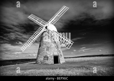 Halnaker Windmühle in der Nähe von Chichester West Sussex UK Stockfoto