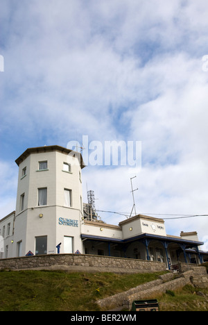 Den Gipfel komplexe, große Orme, Conwy, Wales. Stockfoto