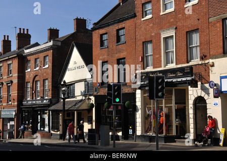 Market Street, Ashby De La Zouch, Leicestershire, England, UK Stockfoto