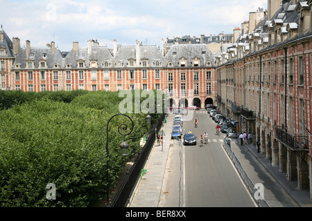 Place des Vosges, Paris Stockfoto