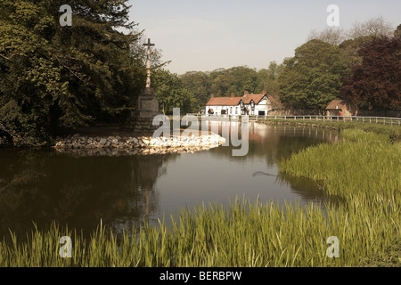 Bischof Burton Dorf in der Nähe von Beverley East Yorkshire UK Stockfoto