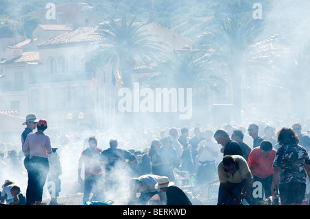 Fête des Vendanges, Banyuls-Sur-Mer, Frankreich Stockfoto