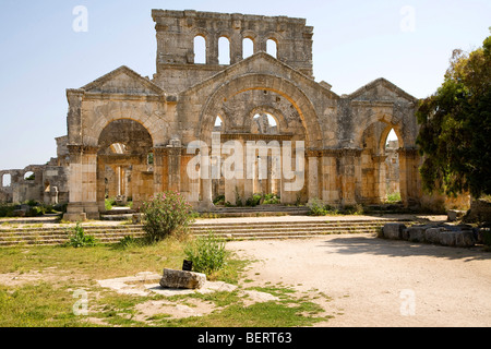 Saint Simeon Kirche, Syrien, Naher Osten Stockfoto