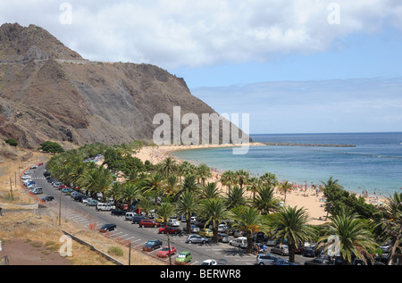 Playa de Las Teresitas, Kanarische Insel Teneriffa, Spanien Stockfoto