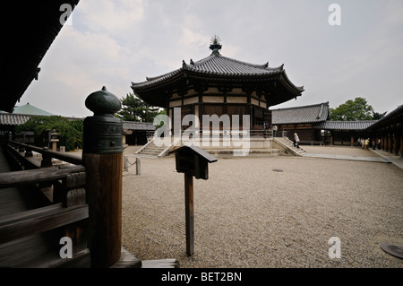 Yumedono (Hall of Dreams). Zu-in-Bereich. Horyu-Ji-Komplex. Ikaruga. Präfektur Nara. Kansai (aka Kinki) Region. Japan Stockfoto