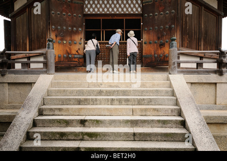 Yumedono (Hall of Dreams). Zu-in-Bereich. Horyu-Ji-Komplex. Ikaruga. Präfektur Nara. Kansai (aka Kinki) Region. Japan Stockfoto