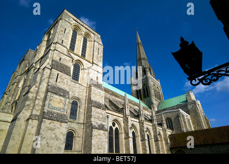 Chichester Kathedrale in West Sussex UK Stockfoto