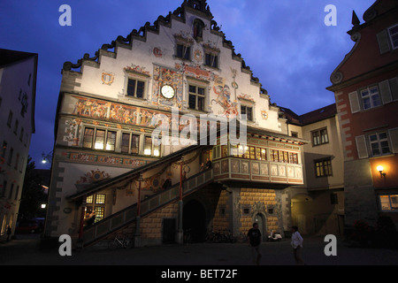 Deutschland, Bayern, Lindau Im Bodensee, altes Rathaus Stockfoto