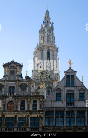 Kathedrale unserer lieben Frau, Antwerpen, Belgien, Europa Stockfoto