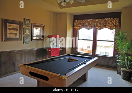 Games Room interior Stockfoto