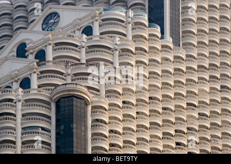 Alte Architektur des State Tower, Bangkok. Thailand. Stockfoto