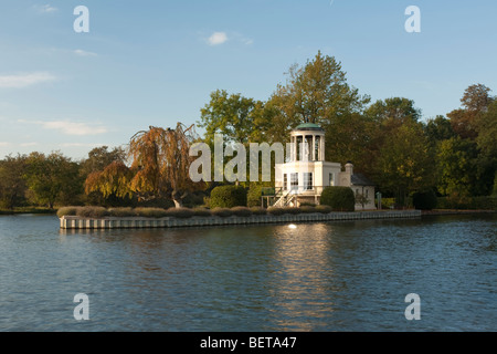 Tempelinsel auf der Themse in Henley, Oxfordshire, Vereinigtes Königreich Stockfoto