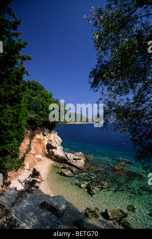 Kioni, Ithaka, Ionische Inseln, Griechenland Stockfoto